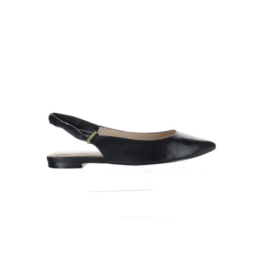 Cole Haan Womens Eden Black Leather Slingbacks Size 6.5 Medium (B, M)